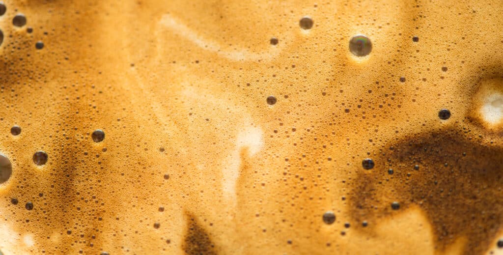 Coffee foam 