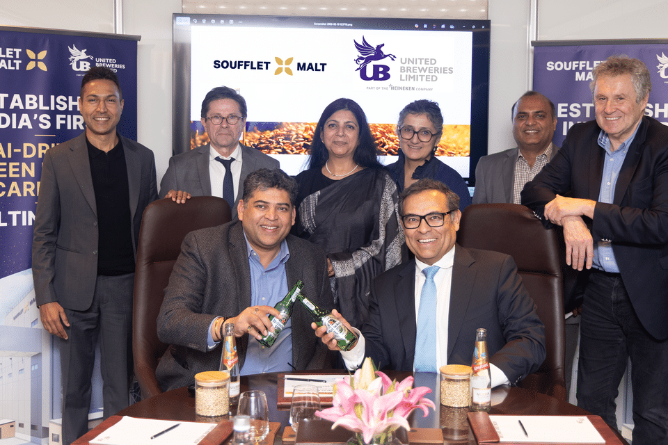 Soufflet Malt investit 100 millions d&rsquo;euros en Inde pour construire une nouvelle malterie pilotée par l&rsquo;intelligence artificielle pour le secteur agroalimentaire